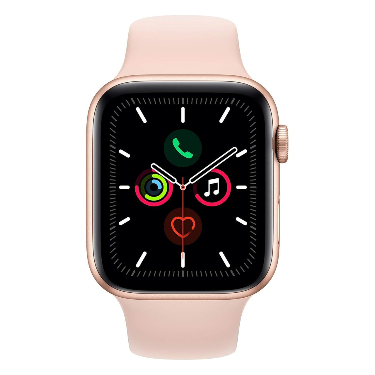 Gold Aluminum with Pink Sport Band