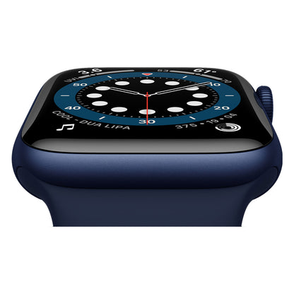 Blue Aluminum with Deep Navy Sport Band