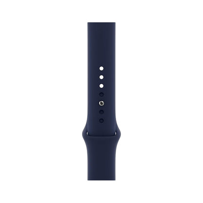 Blue Aluminum with Deep Navy Sport Band