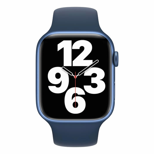 Blue Aluminum with Abyss Blue Sport Band