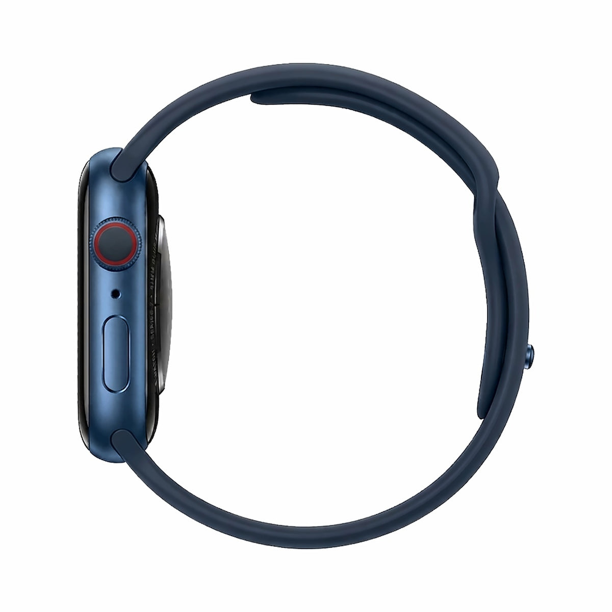 Blue Aluminum with Abyss Blue Sport Band