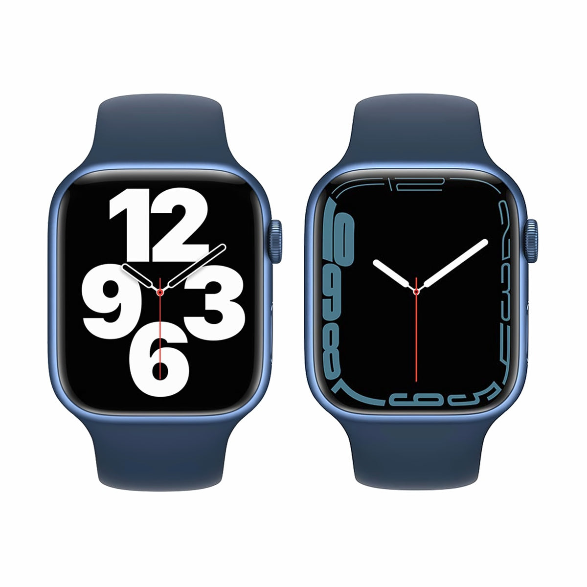 Blue Aluminum with Abyss Blue Sport Band