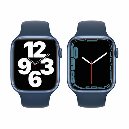 Blue Aluminum with Abyss Blue Sport Band