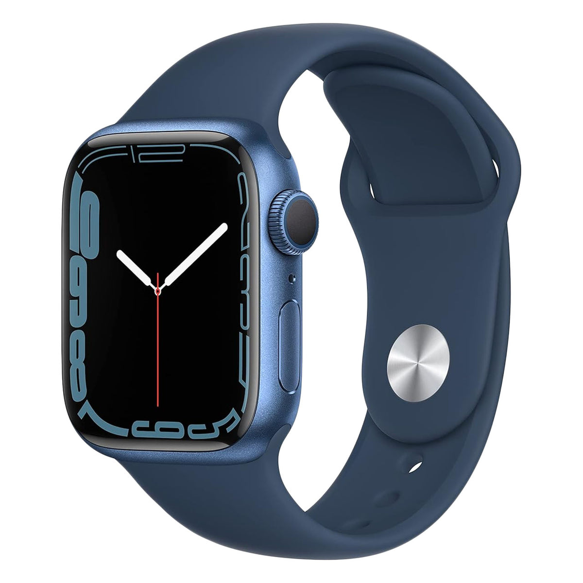 Blue Aluminum with Abyss Blue Sport Band