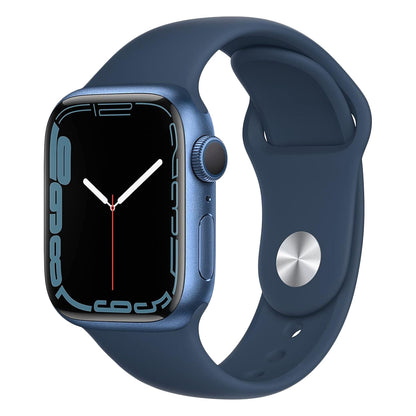 Blue Aluminum with Abyss Blue Sport Band