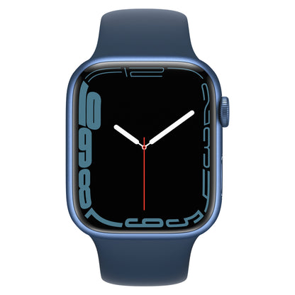 Blue Aluminum with Abyss Blue Sport Band