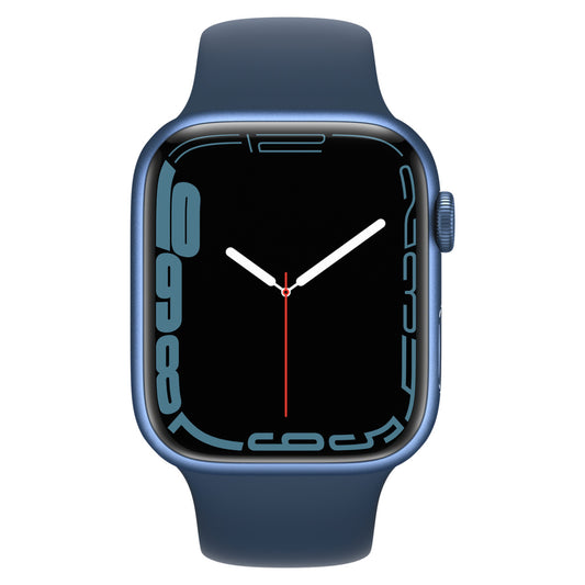 Blue Aluminum with Abyss Blue Sport Band