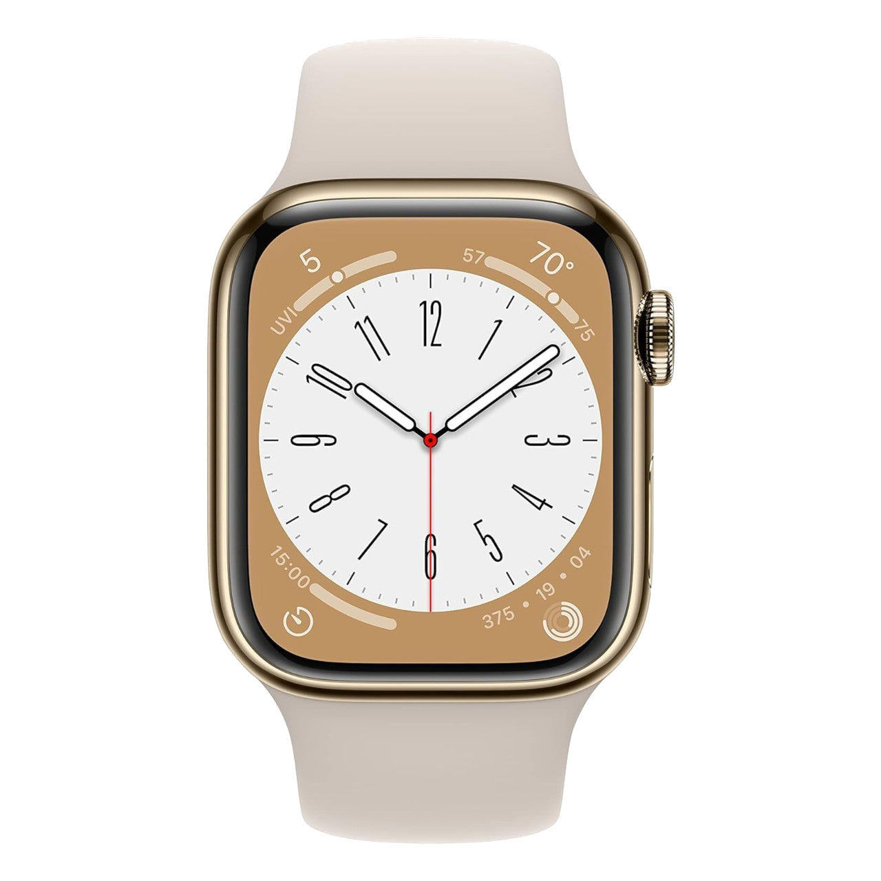 Gold Stainless Steel with Starlight Sport Band