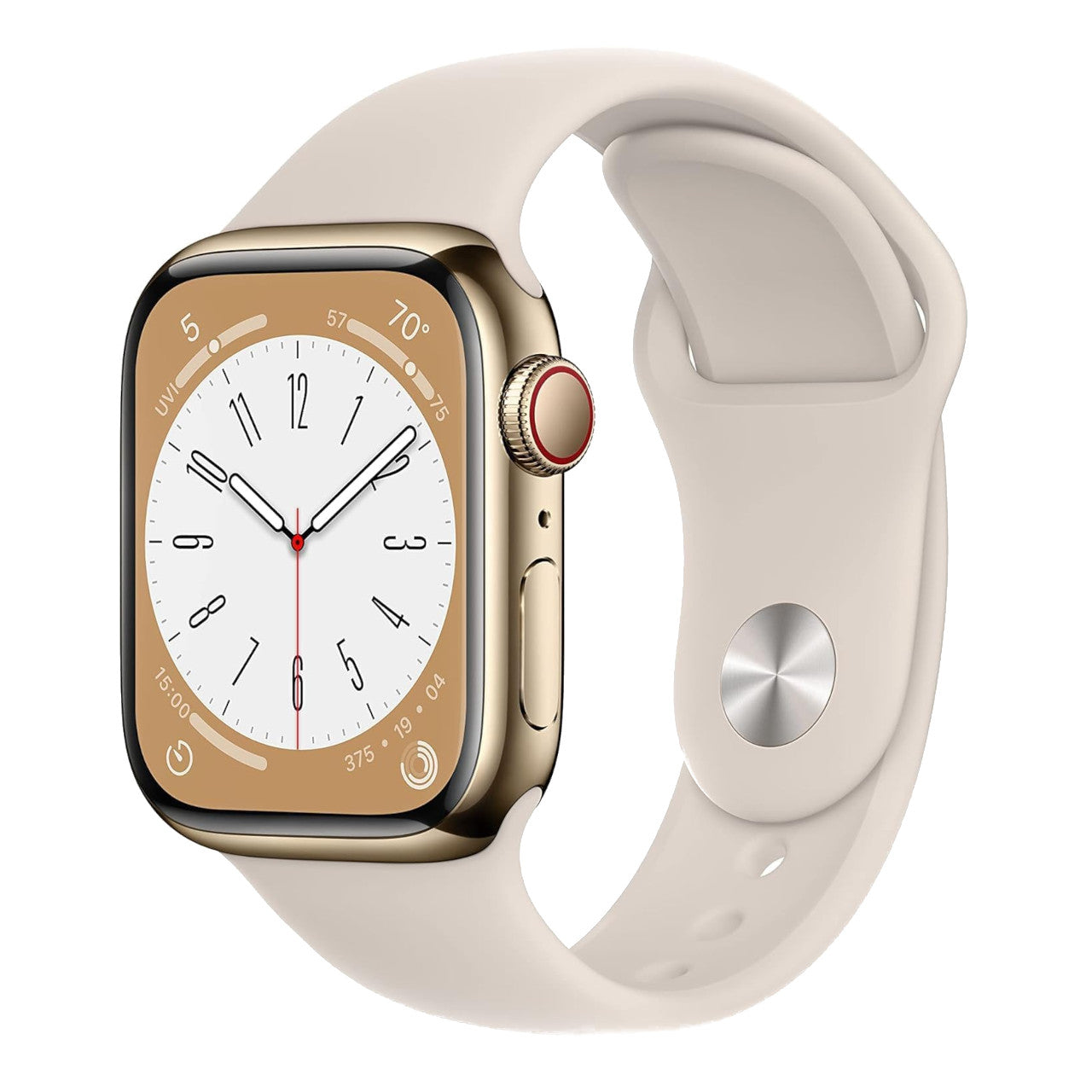 Gold Stainless Steel with Starlight Sport Band
