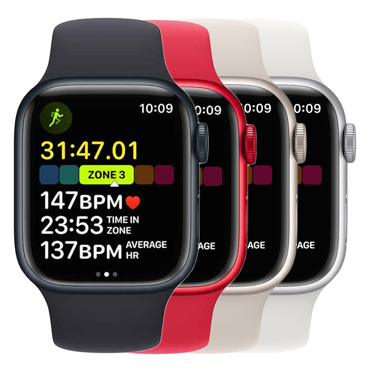 Midnight Aluminum with Midnight Sport Band