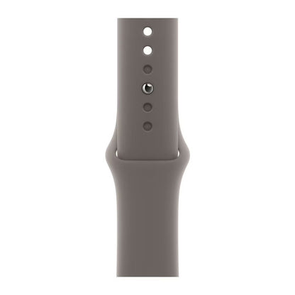 Gold Stainless Steel with Clay Sport Band