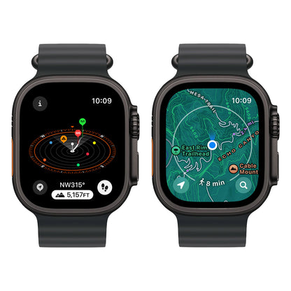 Black Titanium with Black Ocean Band