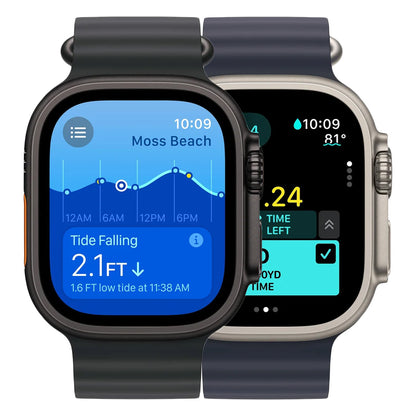 Black Titanium with Black Ocean Band
